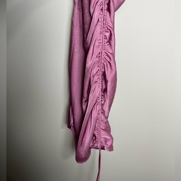 ASTR Trista Satin Rhinestone Strap Mini Dress - Picture 13 of 14